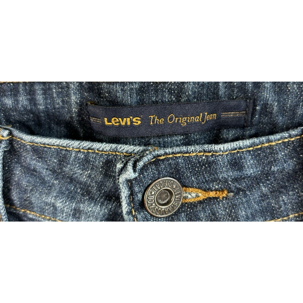 Levi’s Mid Rise Skinny Jeans Women's Size 8M Medium‎ Wash Blue Great Condition - Picture 3 of 12